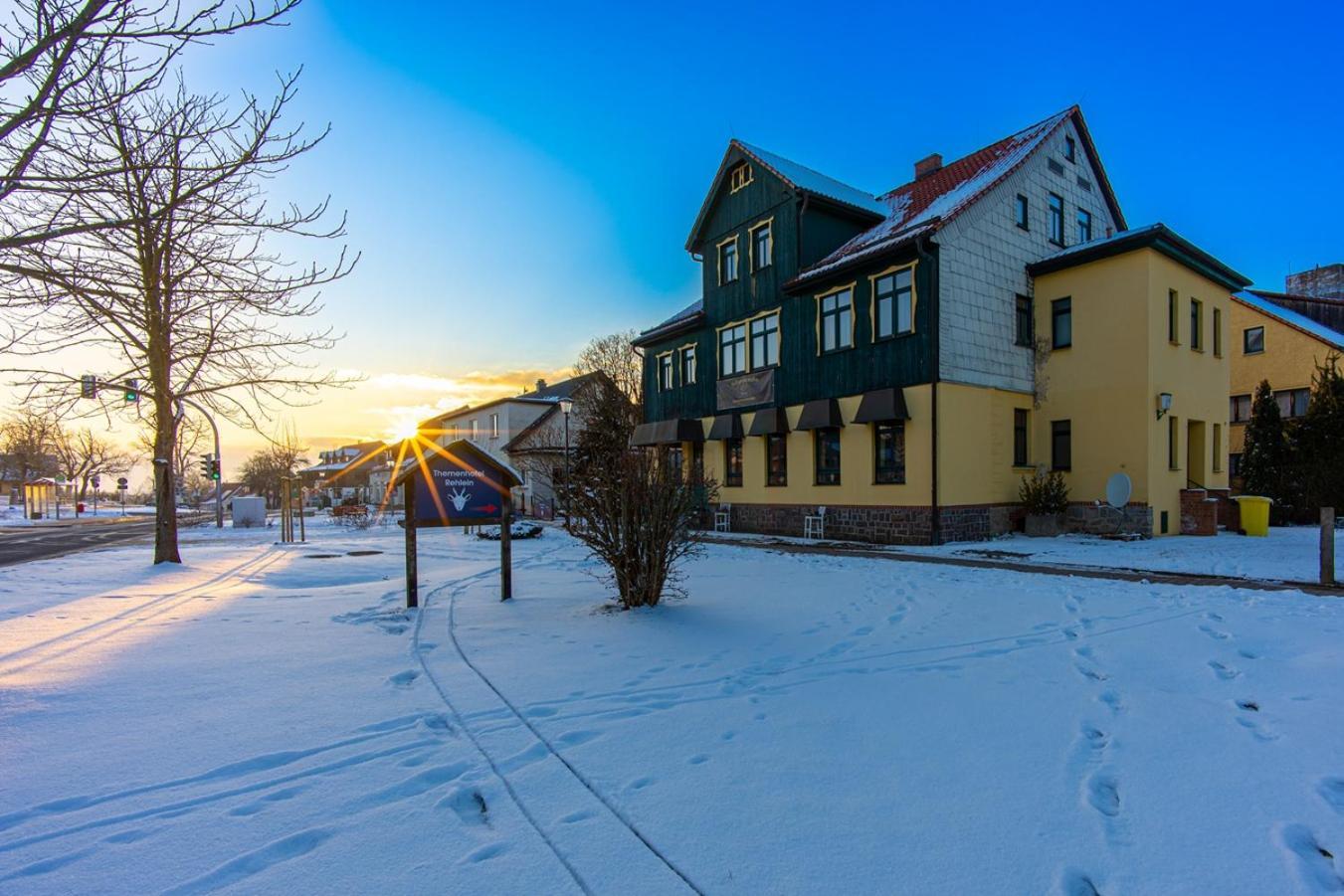 Themenhotel Rehlein Thale Esterno foto